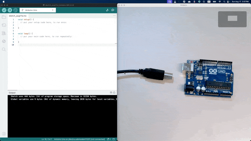 arduino uno blink